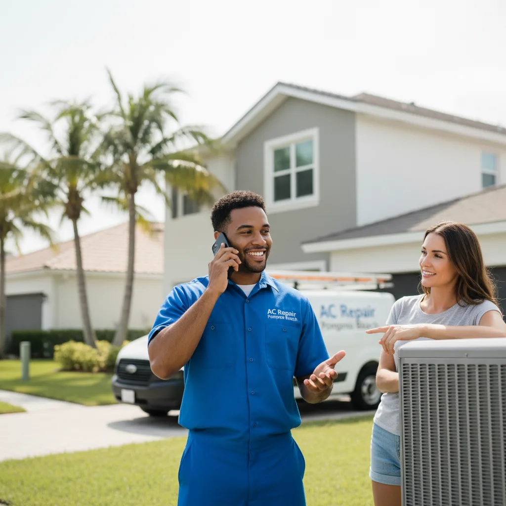 AC Repair Pompano Beach customer support in Warwick